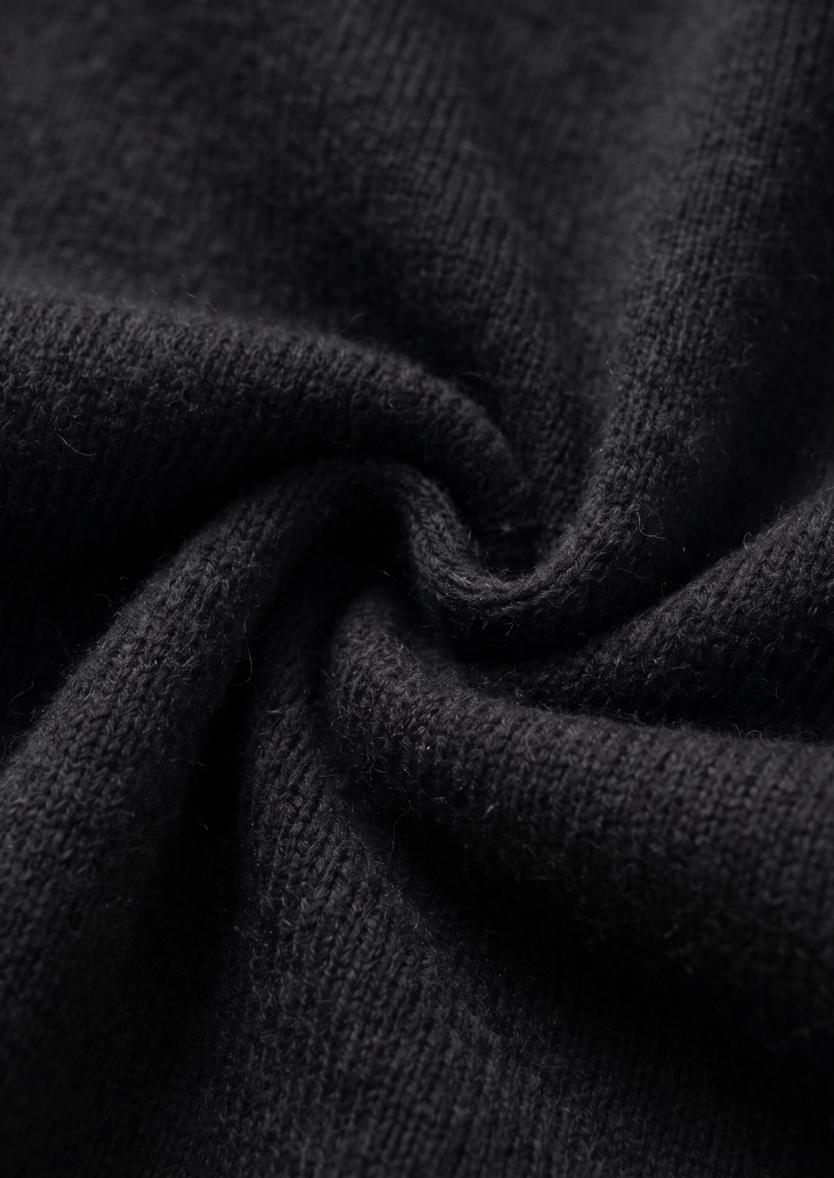 Pure Extra-Fine Merino Wool Black Luzzo Set - photo 4