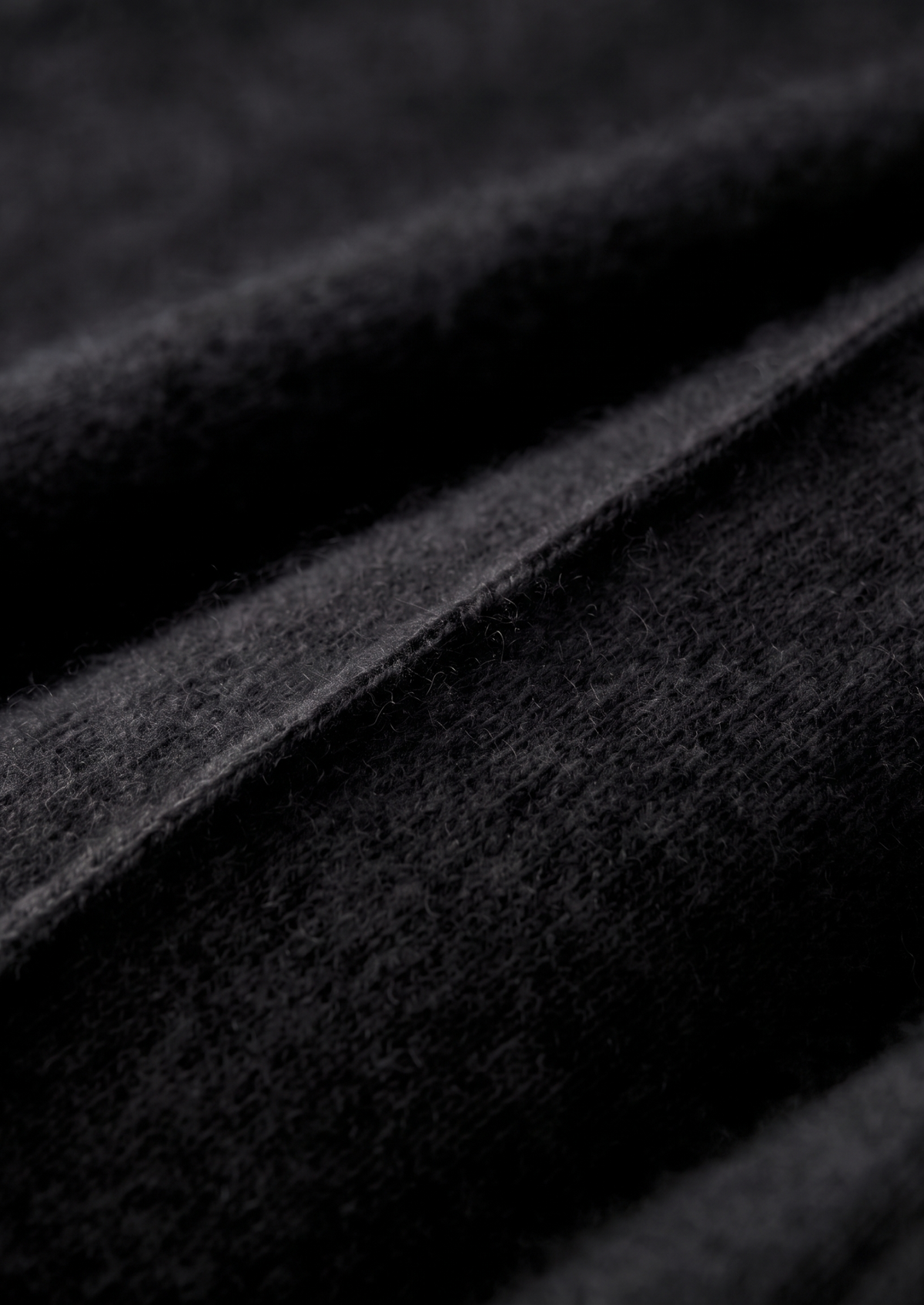 Pure Extra-Fine Merino Wool Black Luzzo Set - photo 5
