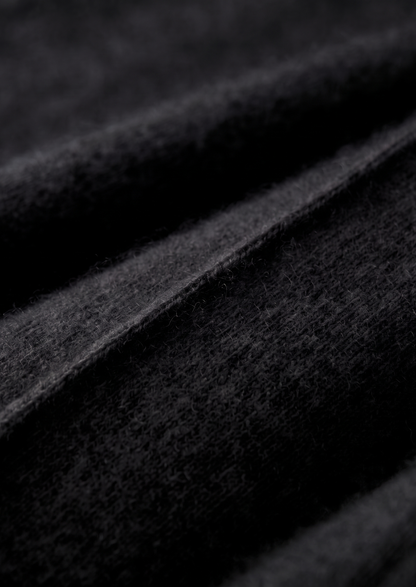 Pure Extra-Fine Merino Wool Black Luzzo Set - photo 5