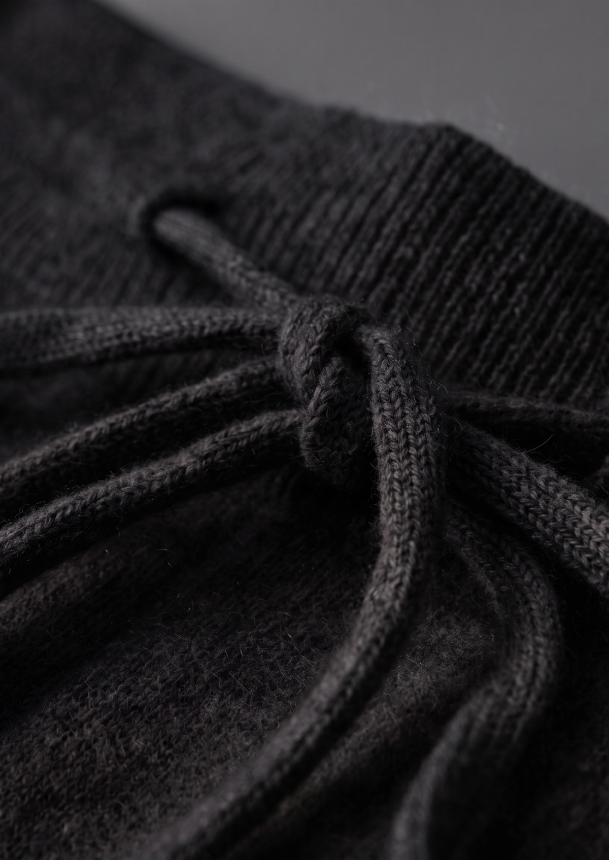 Pure Extra-Fine Merino Wool Black Luzzo Set - photo 6