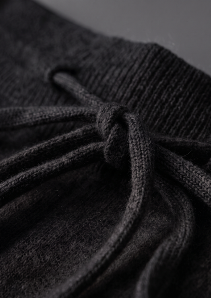 Pure Extra-Fine Merino Wool Black Luzzo Set - photo 6