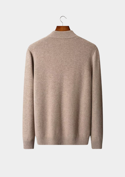 Pure Extra-Fine Merino Wool Button Cardigan - photo 3