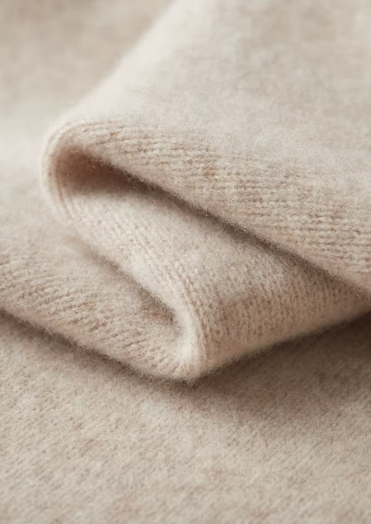 Pure Extra-Fine Merino Wool Button Hoodie - photo 9