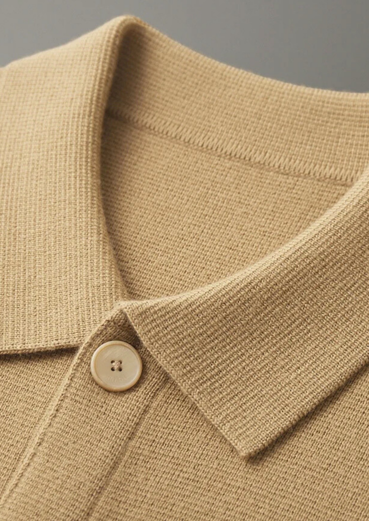 Pure Extra-Fine Merino Wool Button Overshirt - photo 7