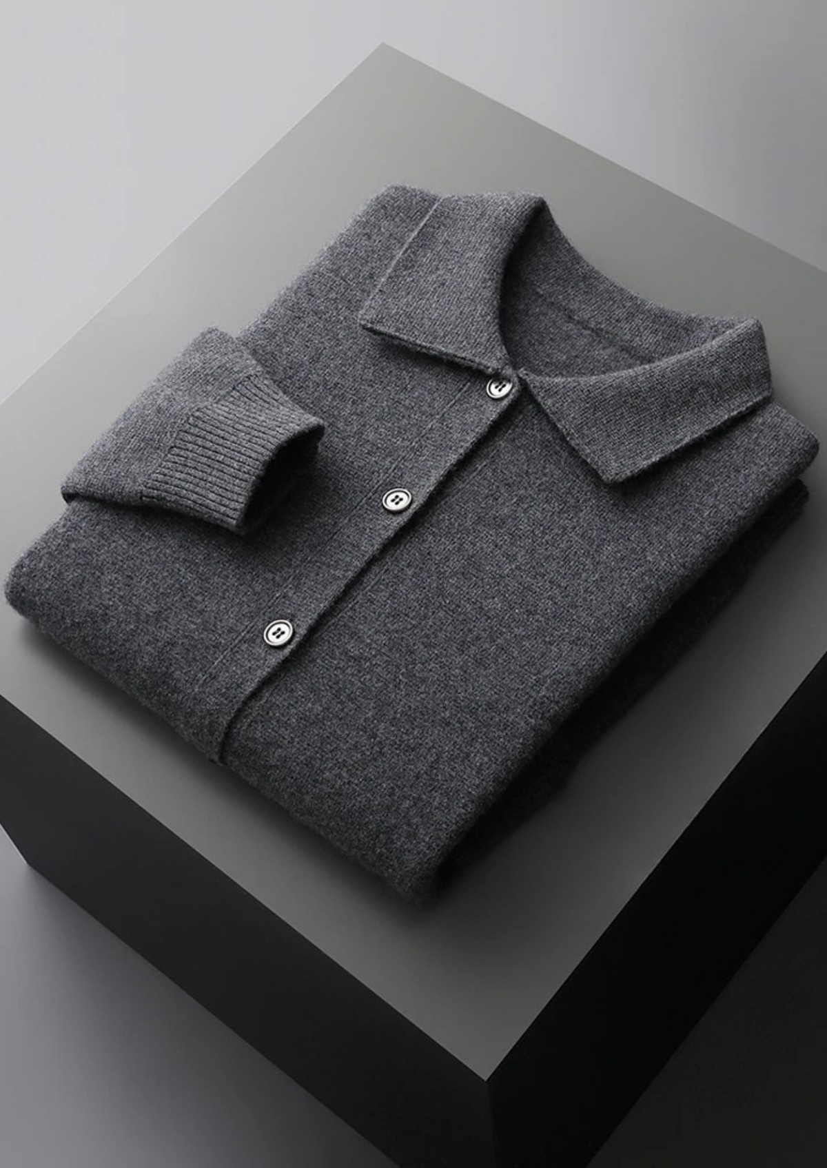 Pure Extra-Fine Merino Wool Button Overshirt - photo 15