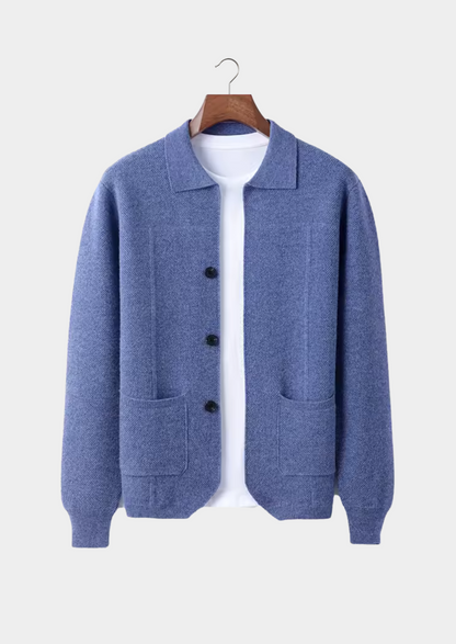 Pure Extra-Fine Merino Wool Button Overshirt - photo 2