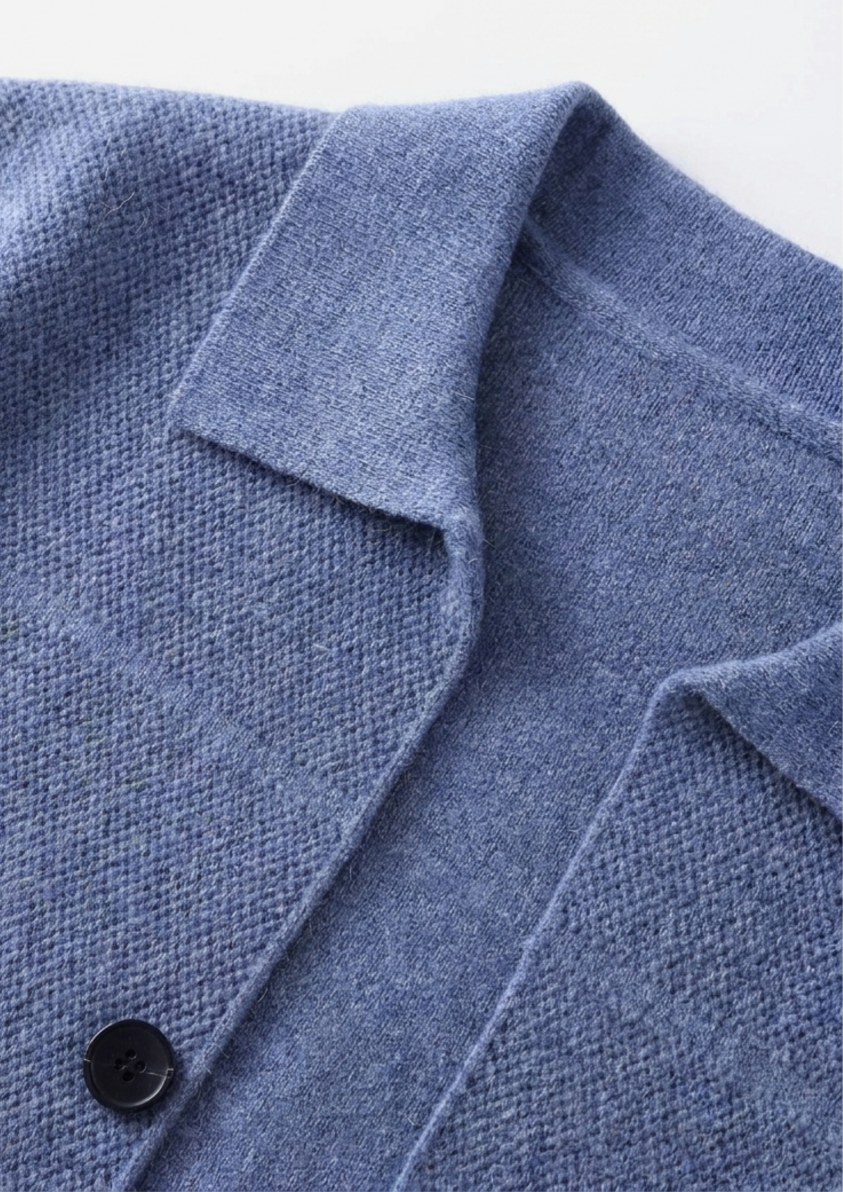 Pure Extra-Fine Merino Wool Button Overshirt - photo 4