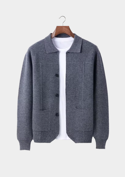 Pure Extra-Fine Merino Wool Button Overshirt - photo 18