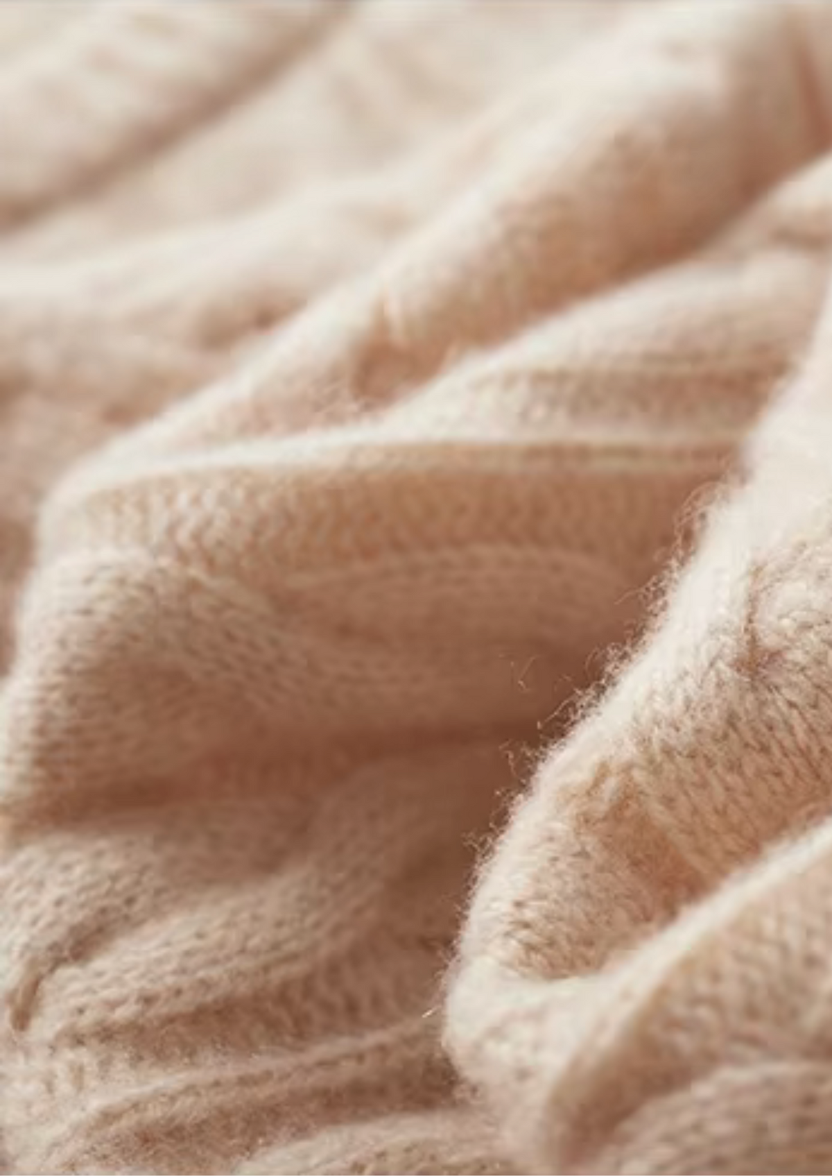 Pure Extra-Fine Merino Wool Cable Knit Crewneck - photo 5