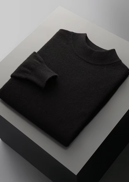 Pure Extra-Fine Merino Wool Classic Mockneck - photo 10