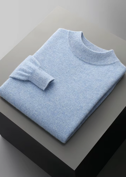Pure Extra-Fine Merino Wool Classic Mockneck - photo 16