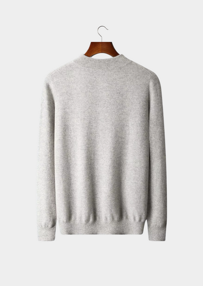 Pure Extra-Fine Merino Wool Classic Mockneck - photo 2