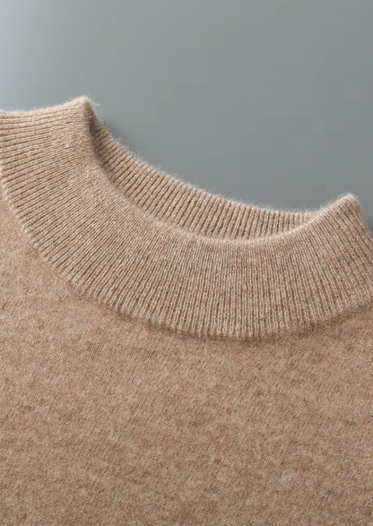 Pure Extra-Fine Merino Wool Classic Mockneck - photo 6