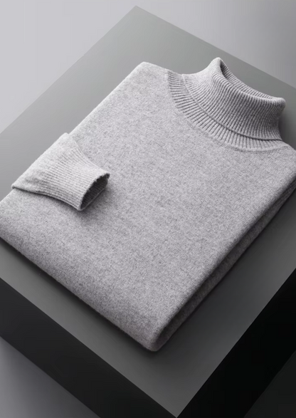 Pure Extra-Fine Merino Wool Classic Rollneck - photo 8