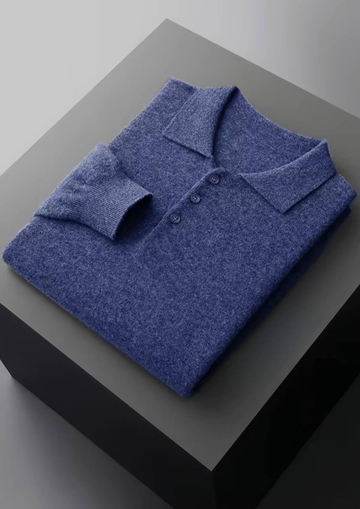 Pure Extra-Fine Merino Wool Classic Sweater Polo - photo 15