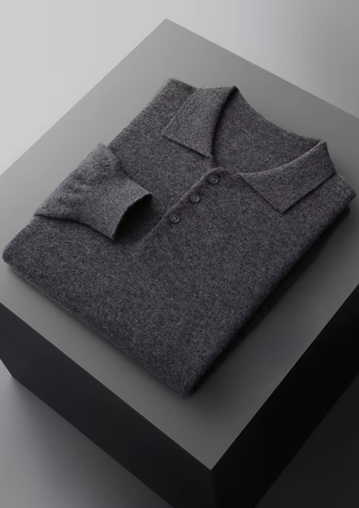 Pure Extra-Fine Merino Wool Classic Sweater Polo - photo 16