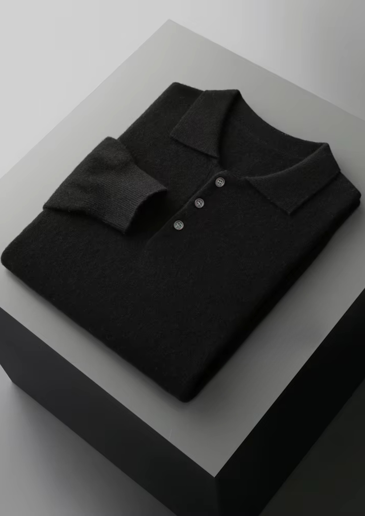 Pure Extra-Fine Merino Wool Classic Sweater Polo - photo 18