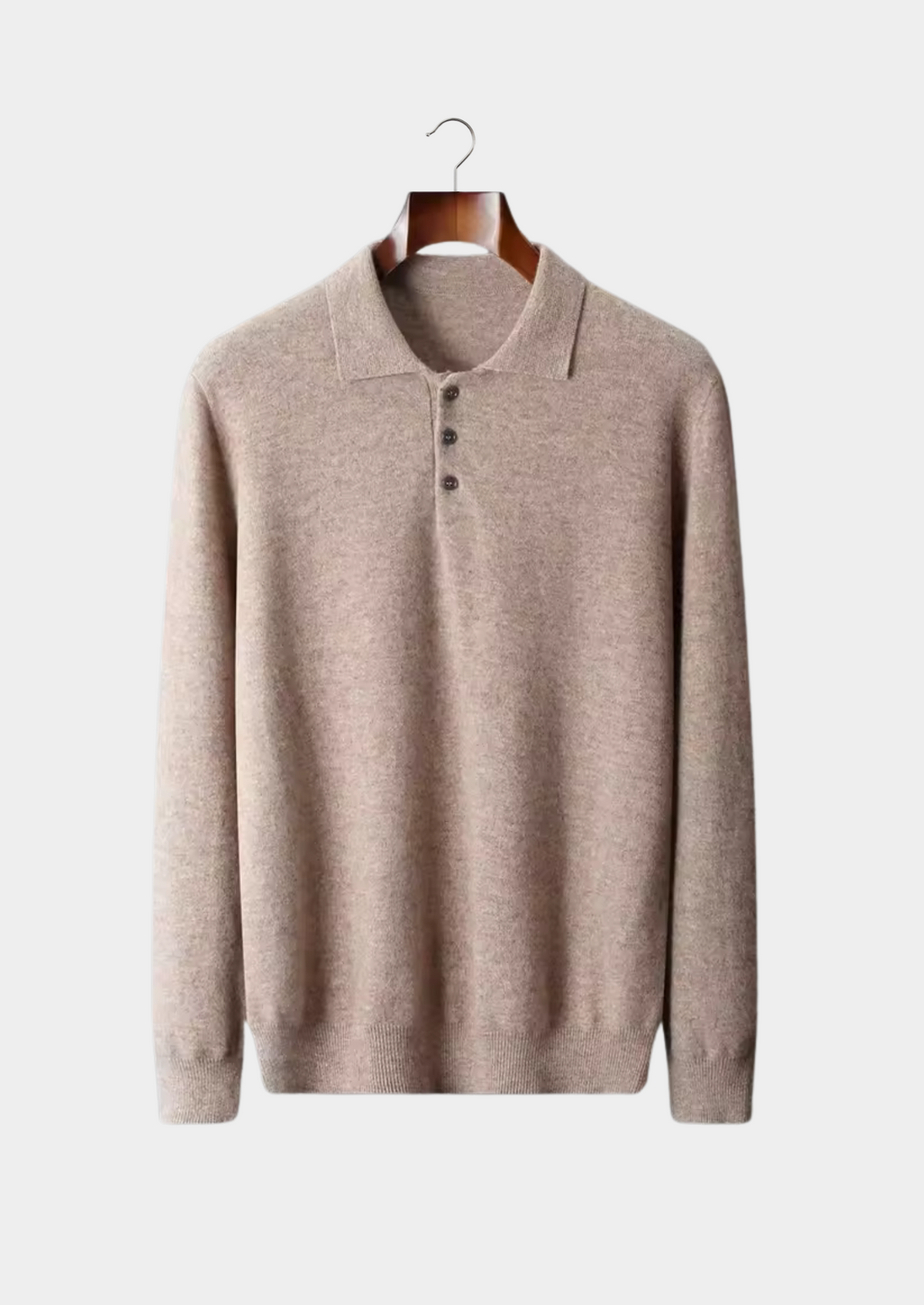 Pure Extra-Fine Merino Wool Classic Sweater Polo - photo 4
