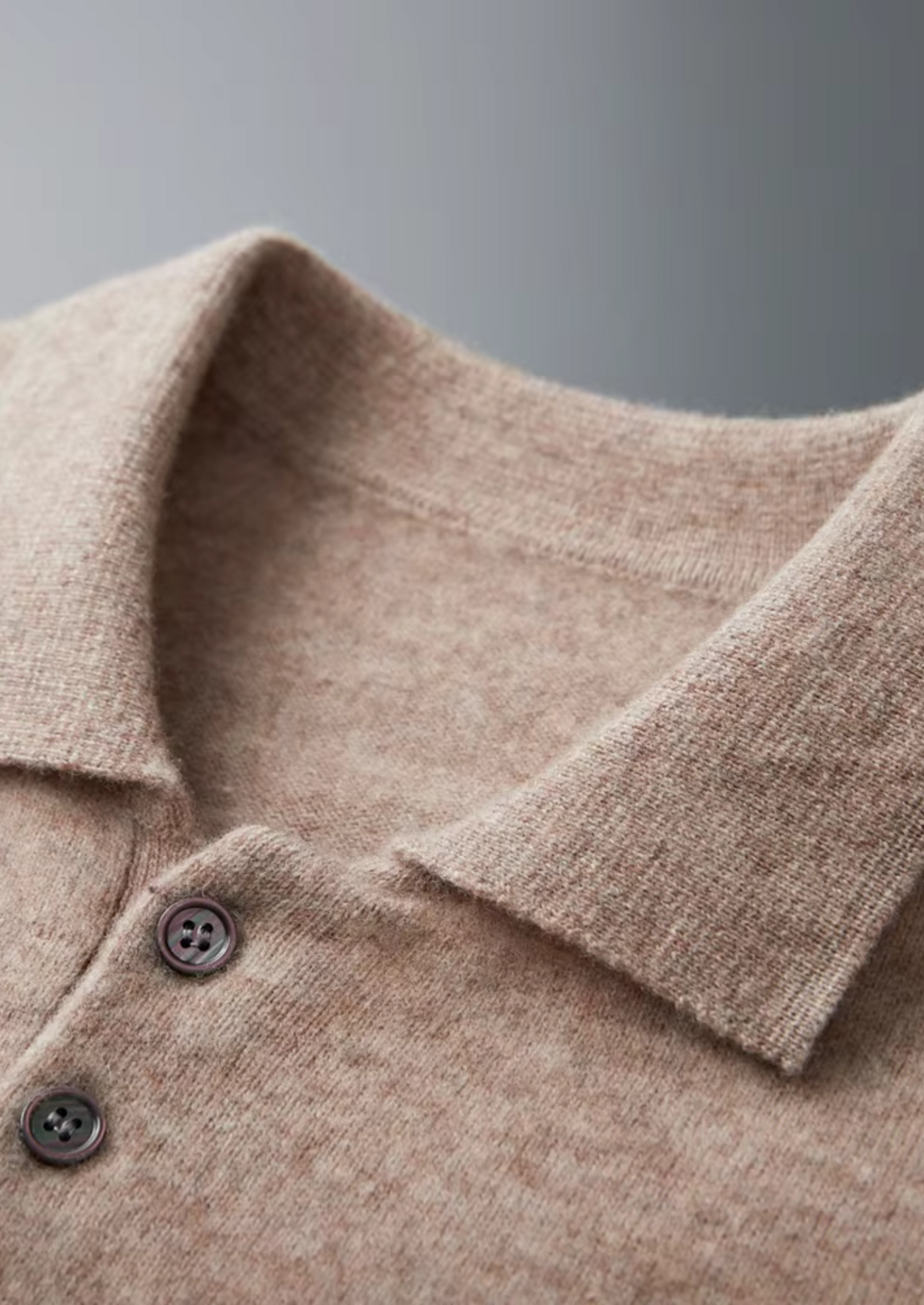 Pure Extra-Fine Merino Wool Classic Sweater Polo - photo 7