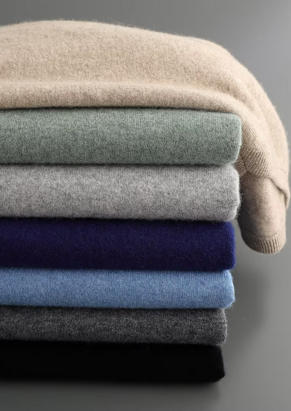 Pure Extra-Fine Merino Wool Classic V-Neck Sweater - photo 15