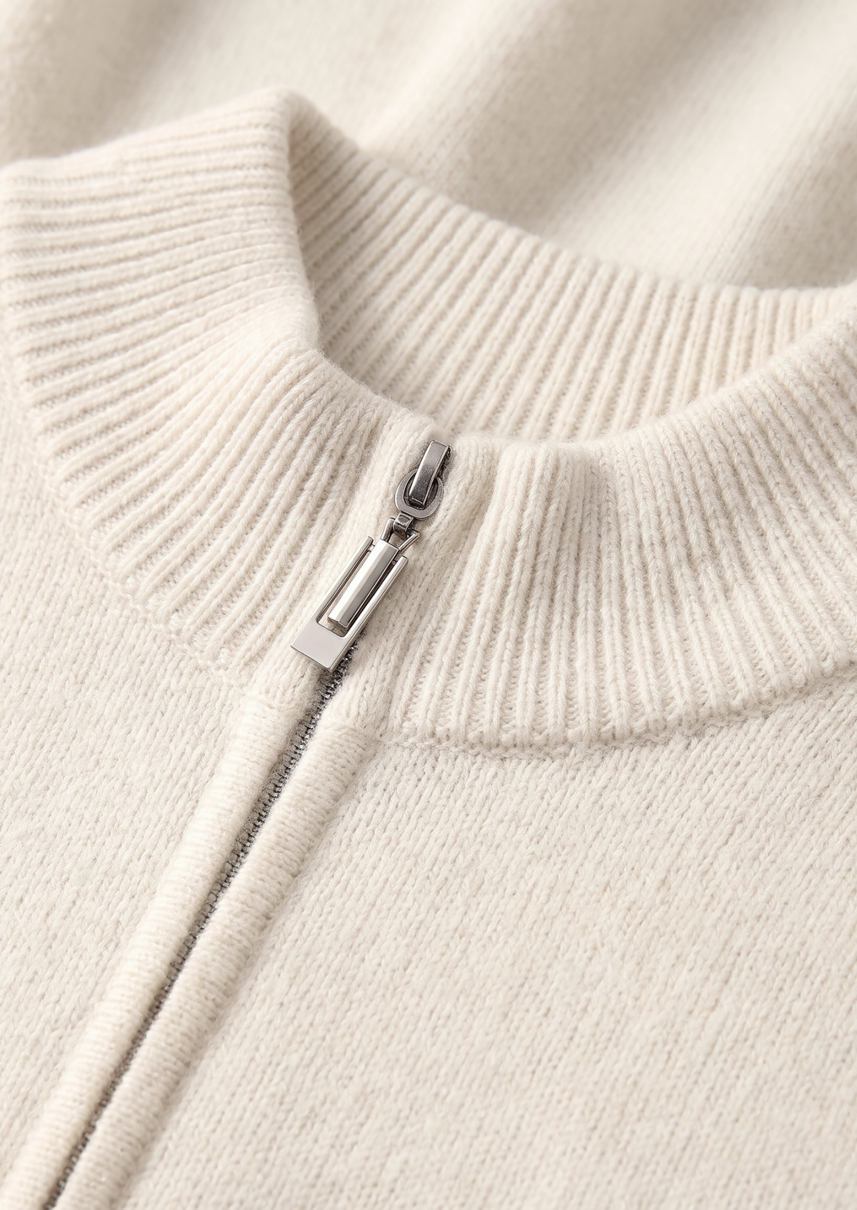 Pure Extra-Fine Merino Wool Cream White Luzzo Set - photo 2