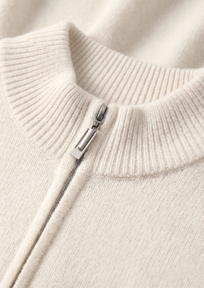 Pure Extra-Fine Merino Wool Cream White Luzzo Set - photo 2