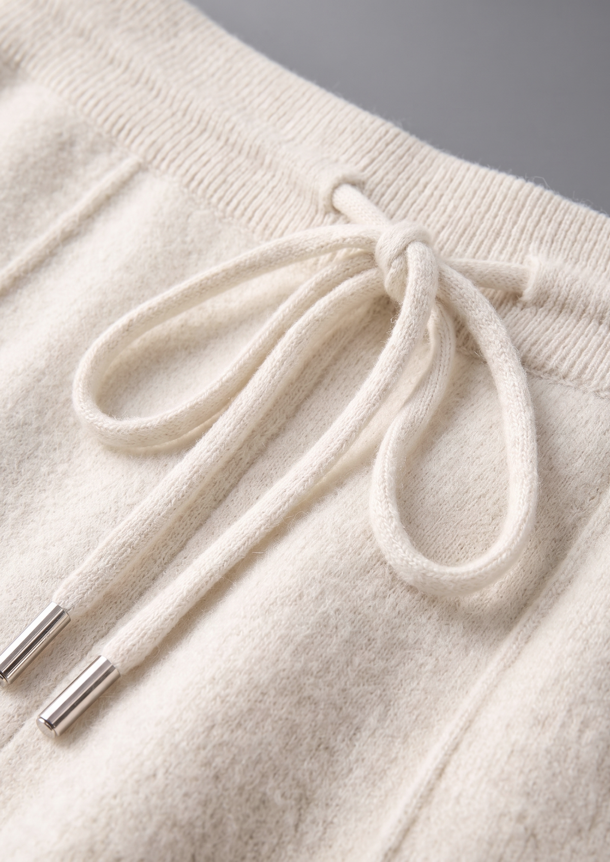 Pure Extra-Fine Merino Wool Cream White Luzzo Set - photo 5
