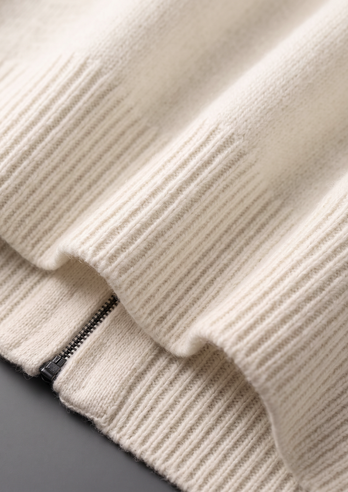Pure Extra-Fine Merino Wool Cream White Luzzo Set - photo 6
