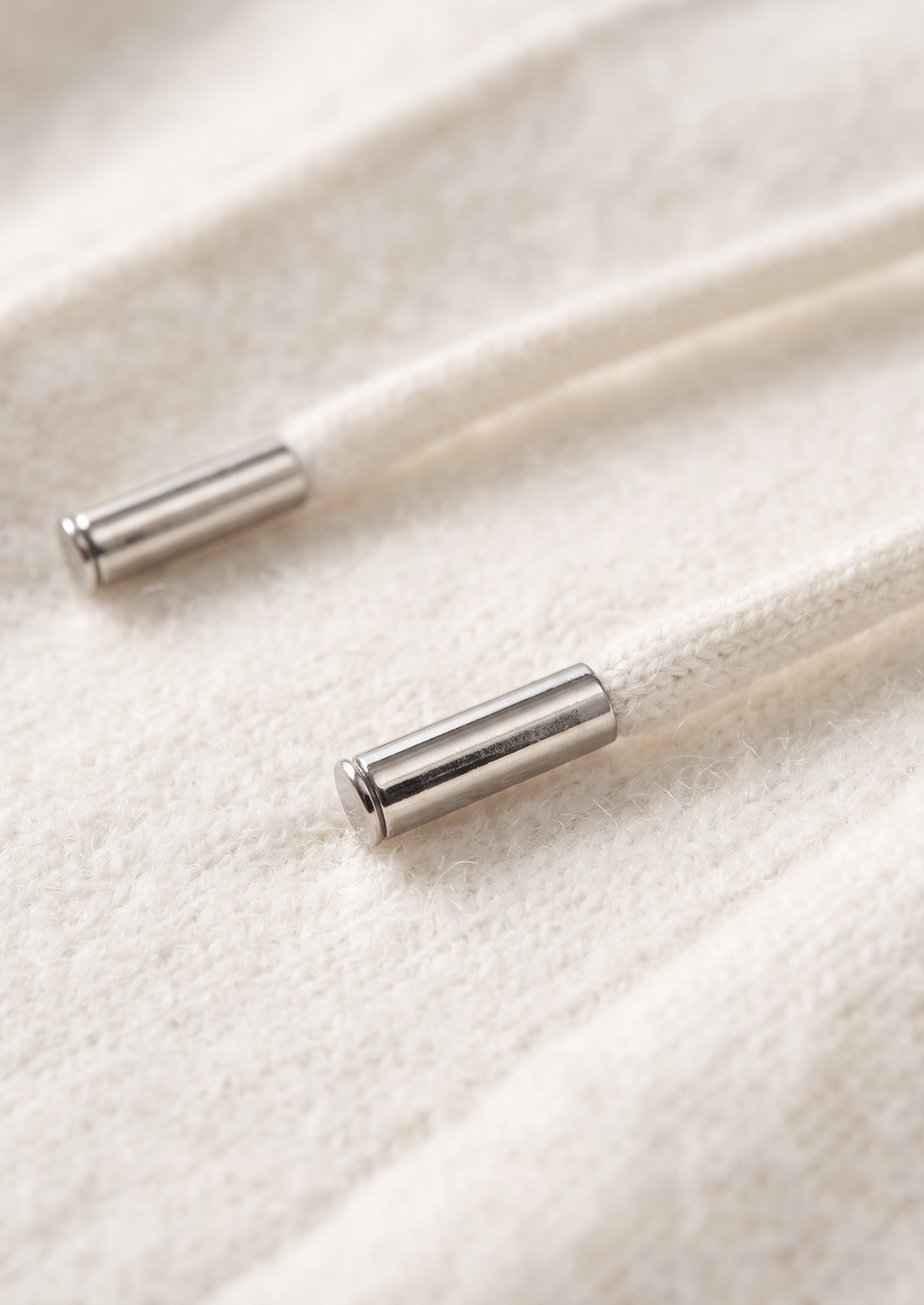 Pure Extra-Fine Merino Wool Cream White Luzzo Set - photo 8