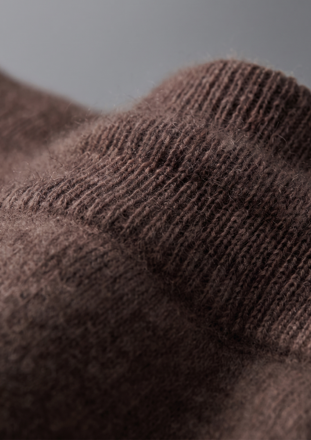 Pure Extra-Fine Merino Wool Dark Brown Luzzo Set - photo 4