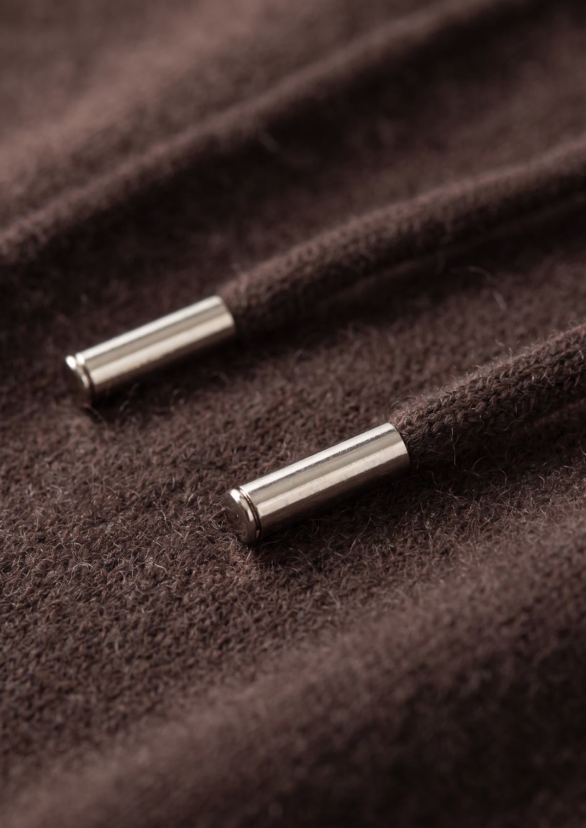 Pure Extra-Fine Merino Wool Dark Brown Luzzo Set - photo 9