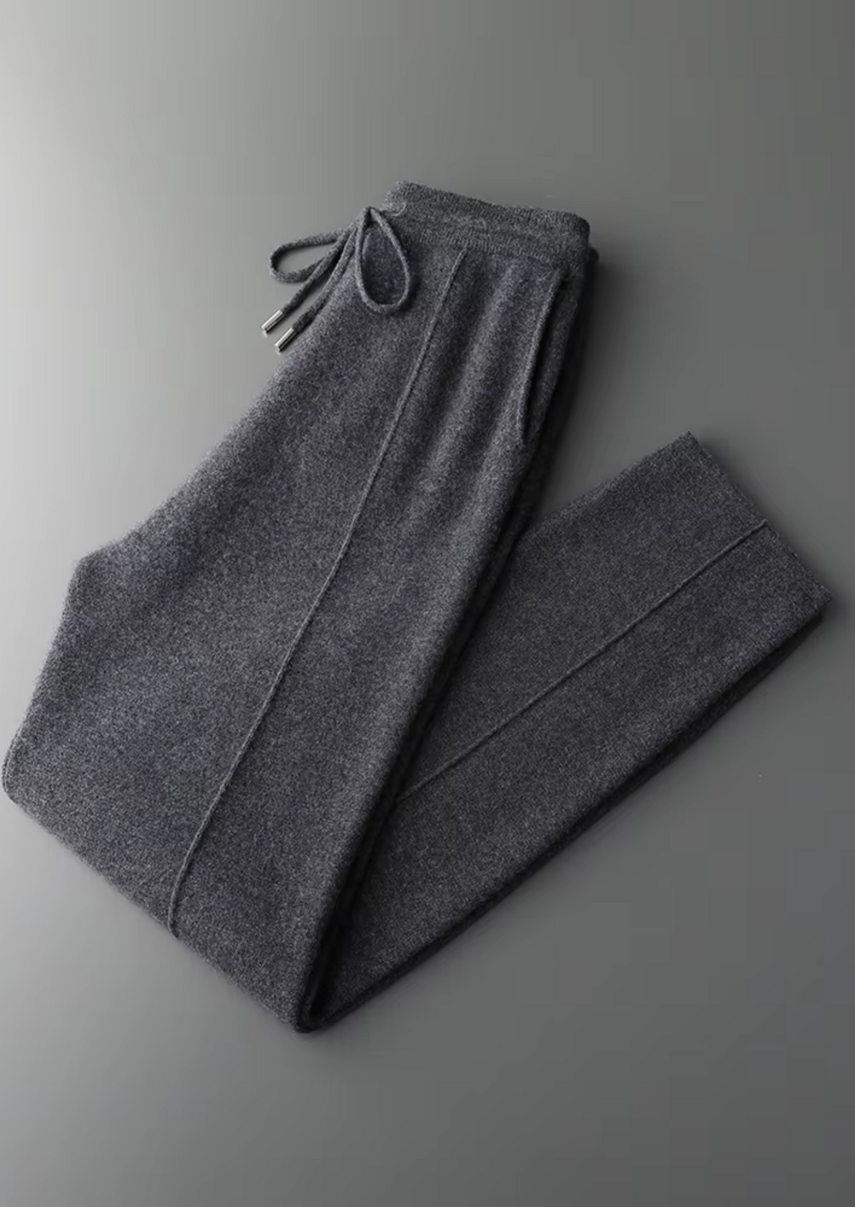 Pure Extra-Fine Merino Wool Dark Gray Falconi Set - photo 3
