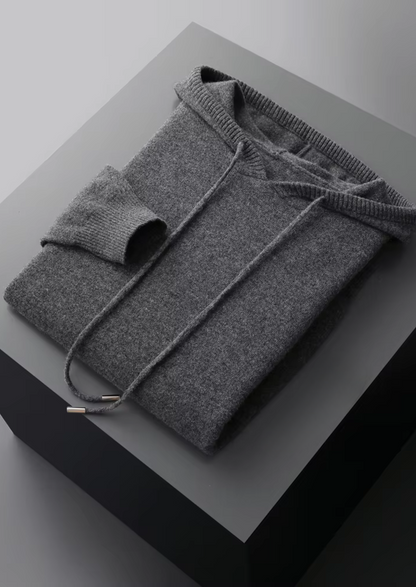 Pure Extra-Fine Merino Wool Dark Gray Savro Set - photo 2