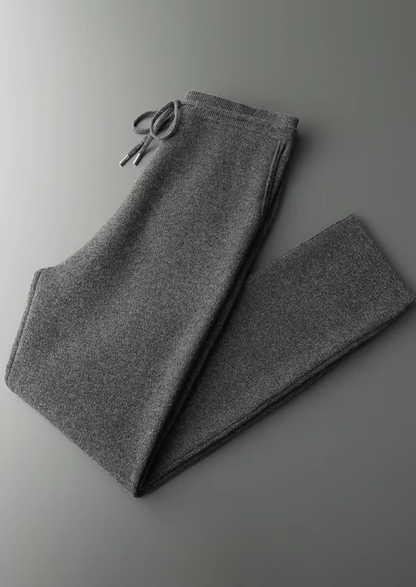 Pure Extra-Fine Merino Wool Dark Gray Savro Set - photo 3