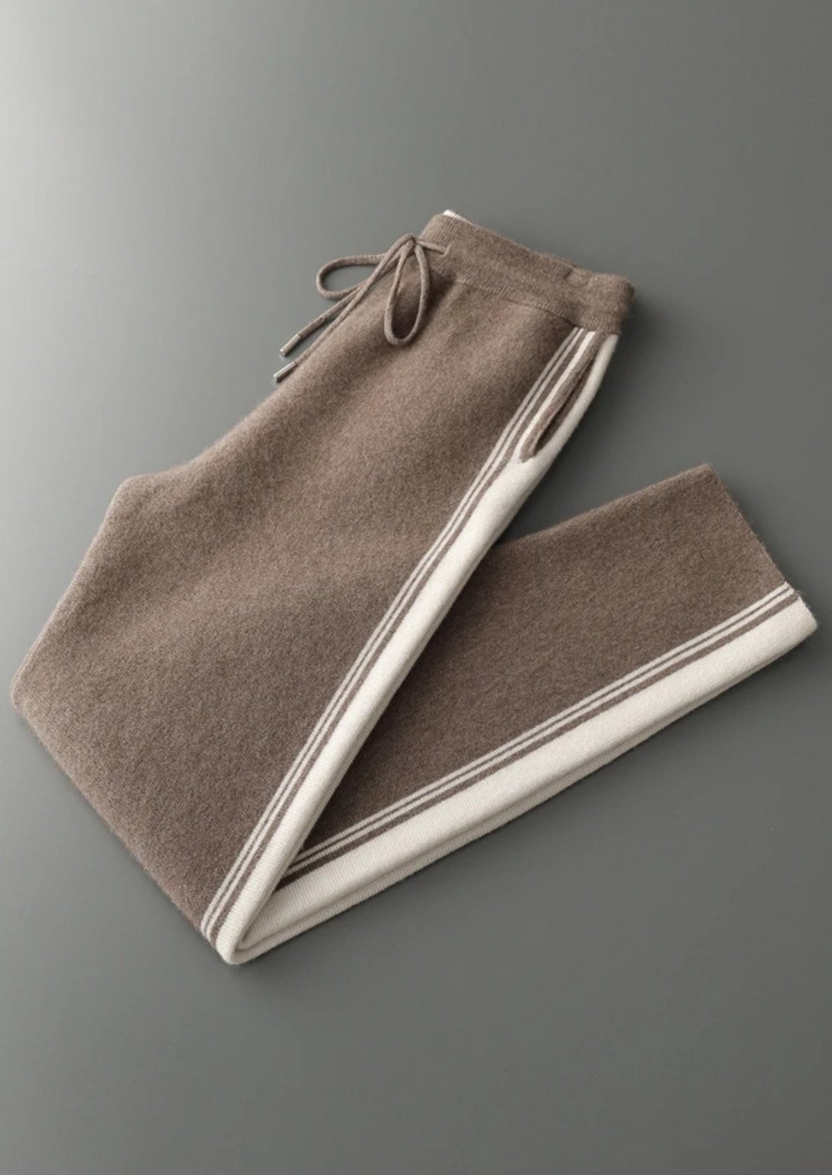 Pure Extra-Fine Merino Wool Dark Mocha Damien Set - photo 3