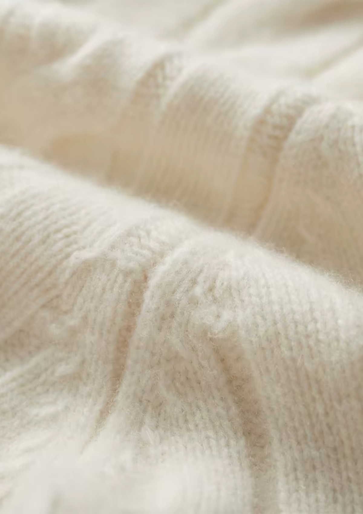 Pure Extra-Fine Merino Wool Dual-Zip Cable Cardigan - photo 7