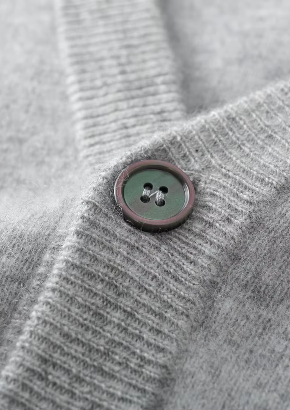 Pure Extra-Fine Merino Wool Essential Cardigan - photo 13