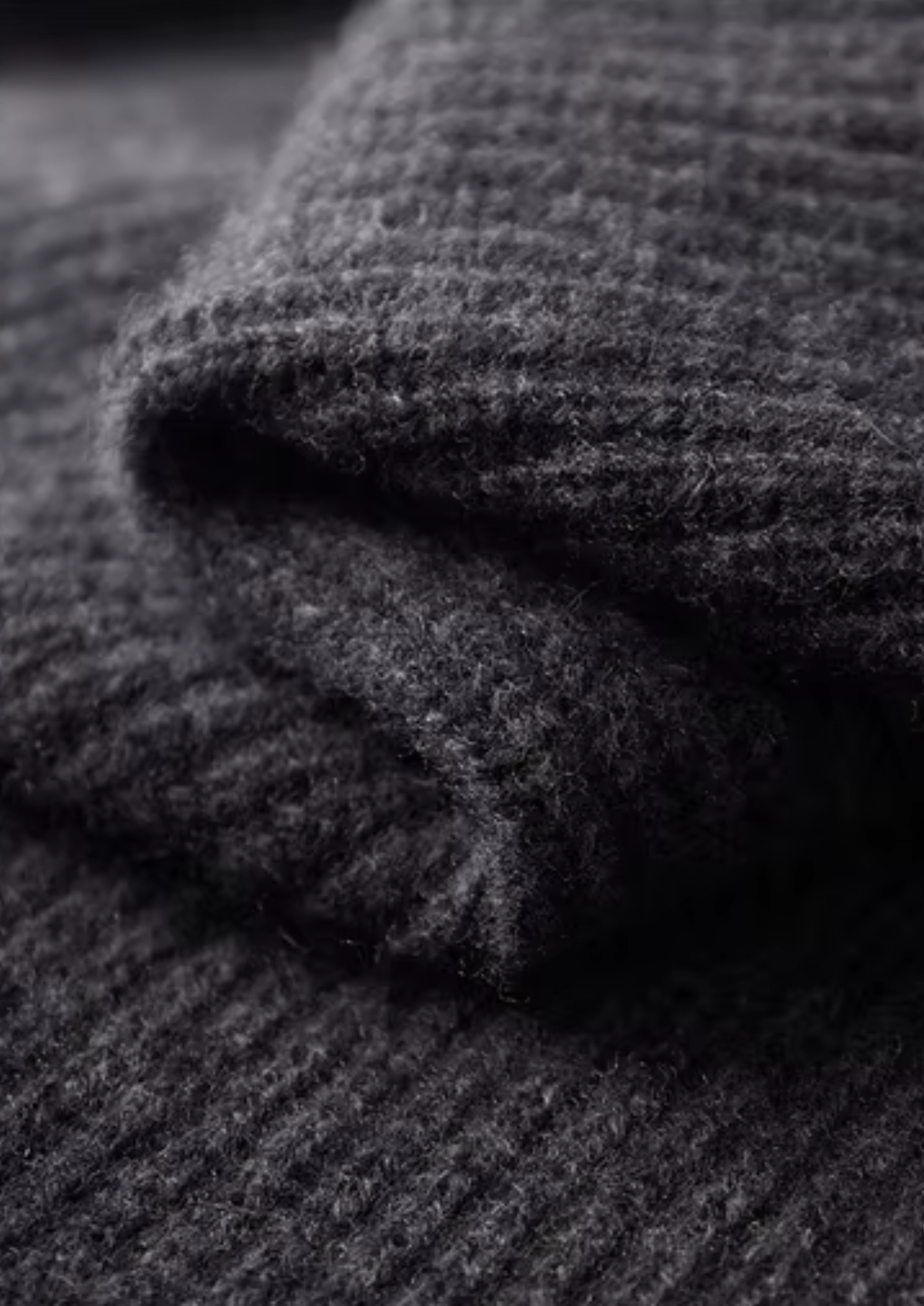 Pure Extra-Fine Merino Wool Funnel Neck Dual Zip Cardigan - photo 3