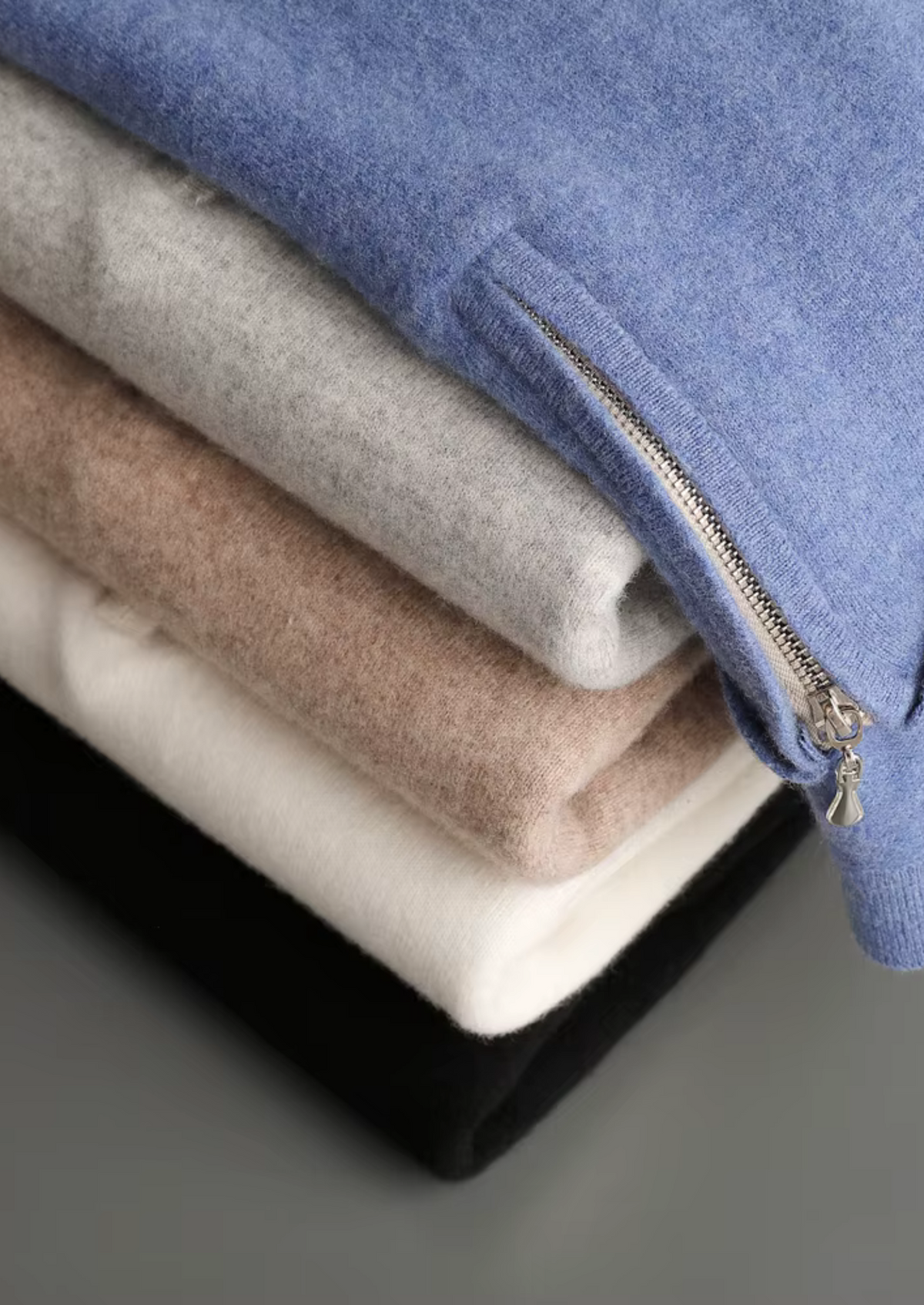 Pure Extra-Fine Merino Wool Half Zip Polo - photo 15