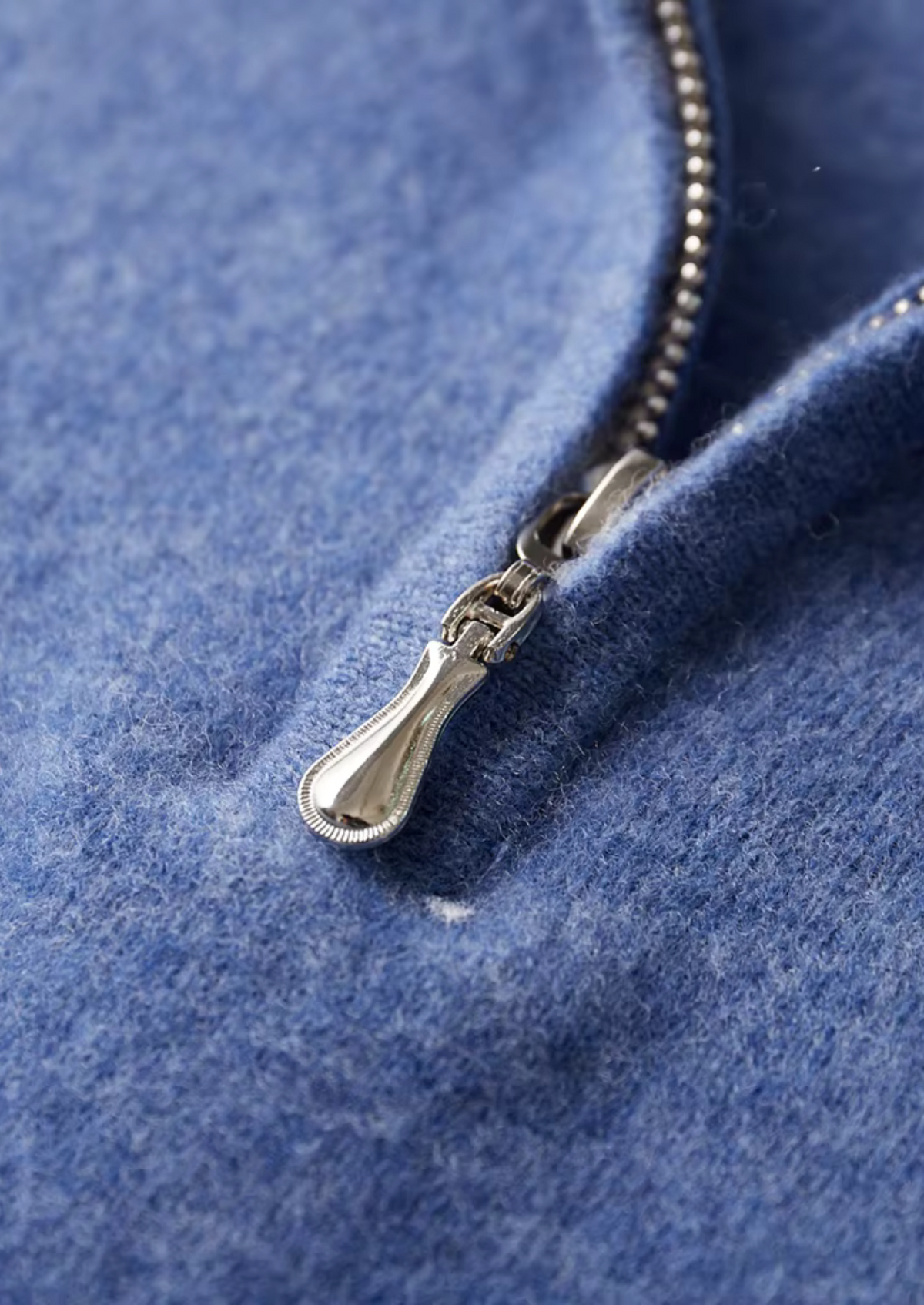 Pure Extra-Fine Merino Wool Half Zip Polo - photo 8