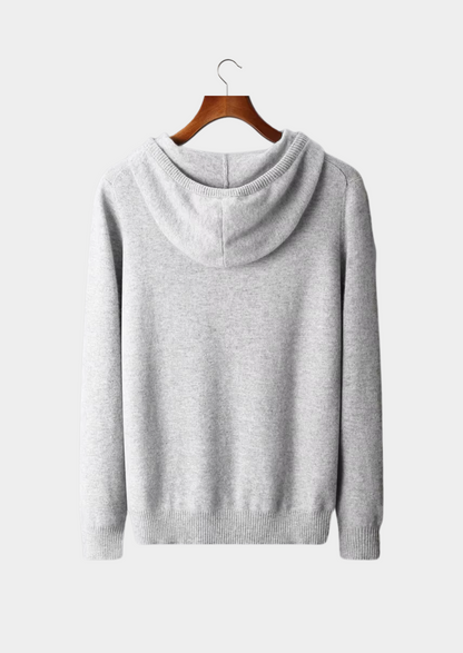 Pure Extra-Fine Merino Wool Leisure Hoodie - photo 4