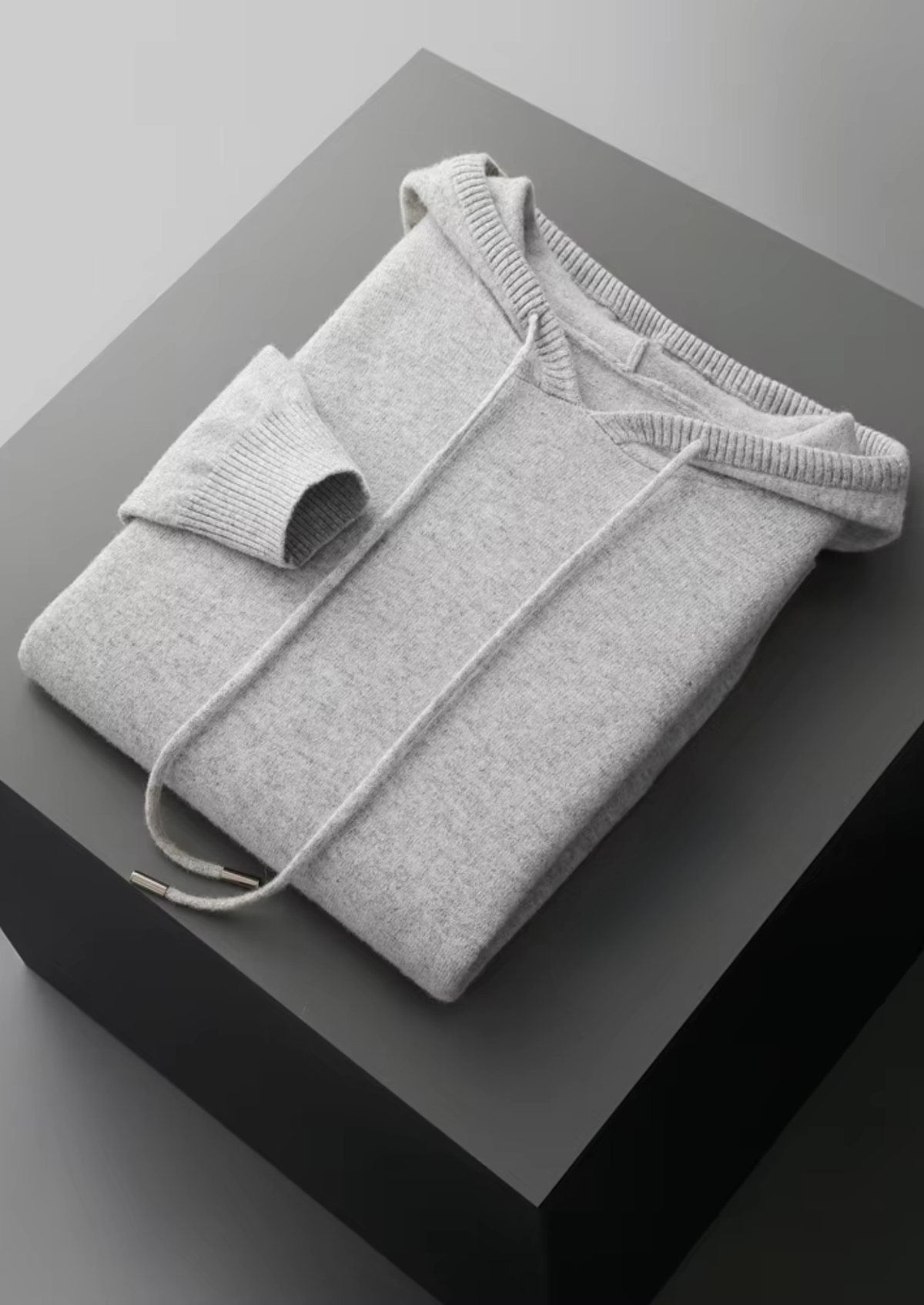 Pure Extra-Fine Merino Wool Leisure Hoodie - photo 6