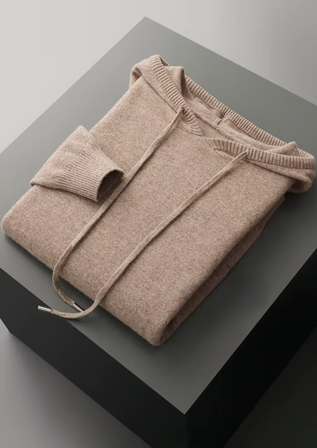 Pure Extra-Fine Merino Wool Leisure Hoodie - photo 12