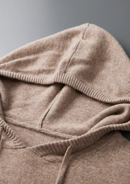 Pure Extra-Fine Merino Wool Leisure Hoodie - photo 18