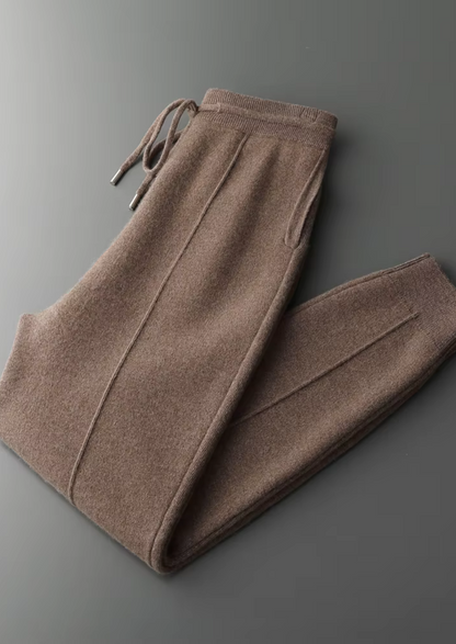 Merino Wool Leisure Joggers, Dark Blue - photo 16