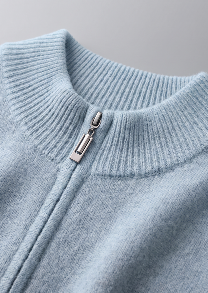 Pure Extra-Fine Merino Wool Light Blue Luzzo Set - photo 2