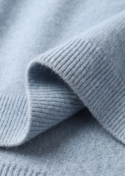 Pure Extra-Fine Merino Wool Light Blue Luzzo Set - photo 3