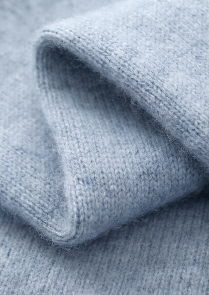 Pure Extra-Fine Merino Wool Light Blue Luzzo Set - photo 6