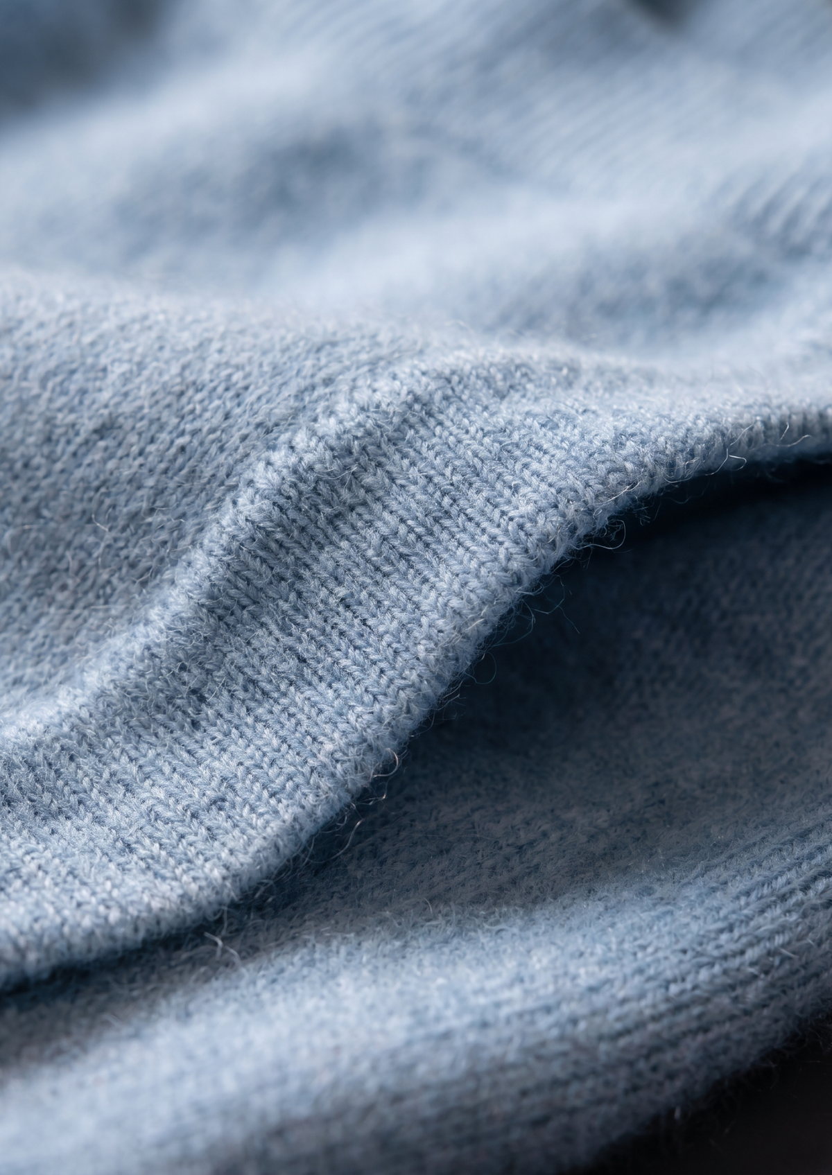 Pure Extra-Fine Merino Wool Light Blue Luzzo Set - photo 8