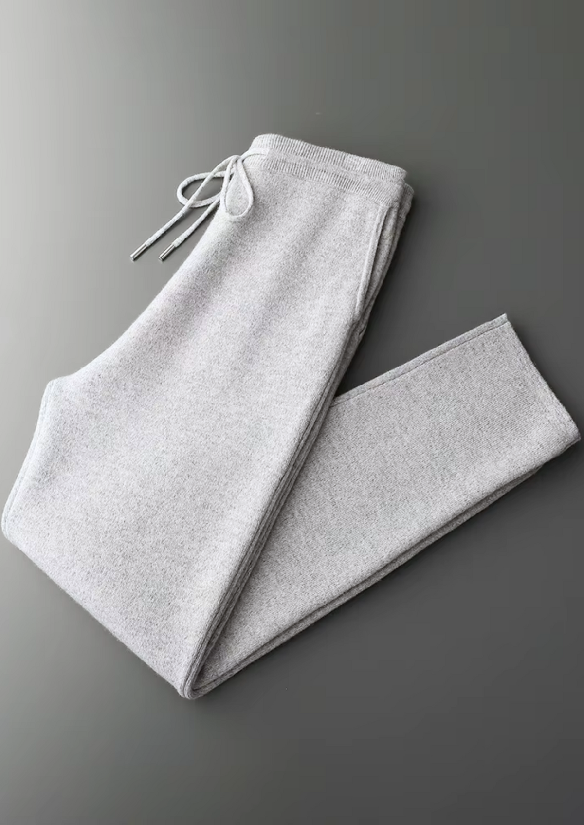 Pure Extra-Fine Merino Wool Light Gray Savro Set - photo 4